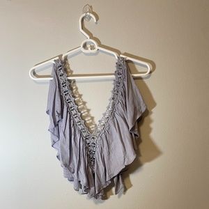 ♦️ 5 for 22 ♦️ Periwinkle Crop Top